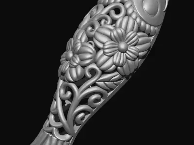 Carp Bracelet 3D print model