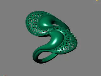 Women Plain Ring Ready STL Models Womens Ring 3d models 3D print model order