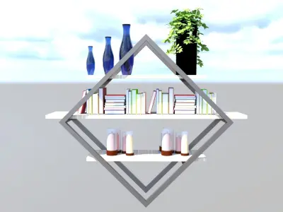 Diamond Rack 3D model