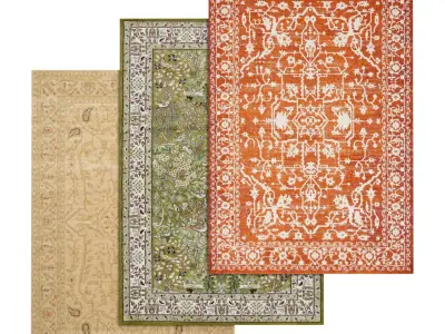 Rug Set 1806 3D model