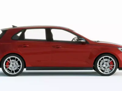 Hyundai i30 N 2021 3D model