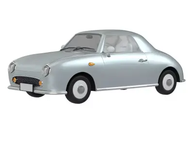 NISSAN FIGARO CAR 3D model