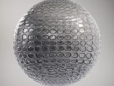 Black Bubble Wrap HQ PBR Textures Set Texture