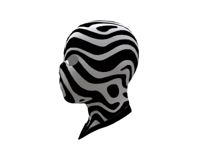 mask combat 3D model