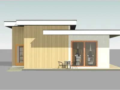 Revit project 58 3D model