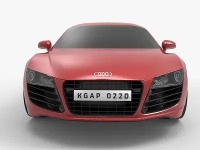 Audi r8 car 3D model