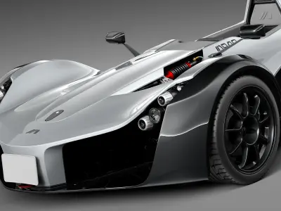 BAC MONO 2014 3D model