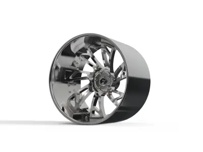 forgiato Veraso concave wheel 3D print model