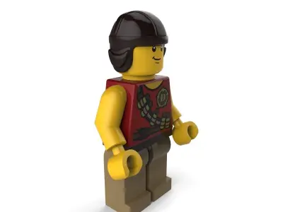 Driver Lego 3D model