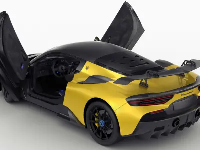 Maserati GT2 Stradale 2025 3D model