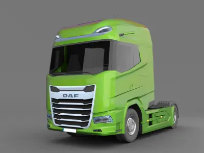 DAF XG 2021 3D model
