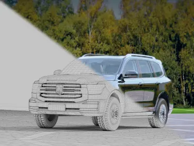 Tank 500 Hi4-T 3D model