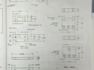 locking bar clamp 3D print model