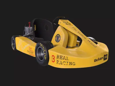 Go Kart 3D model