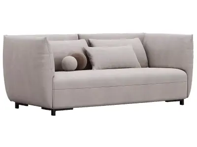 Joan Sofa 199 By Poliform 3D model