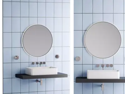 Bathroom Set 011 3D model