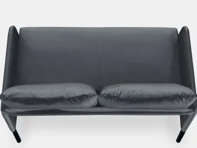 GLOSTAD Loveseat 1 Low-poly 3D model
