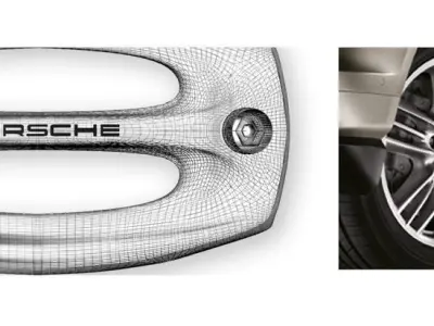 belt porsche 3D print model