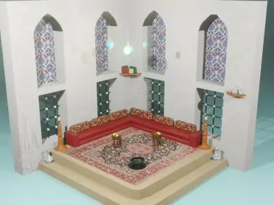 Ottoman Concept Room  3D model