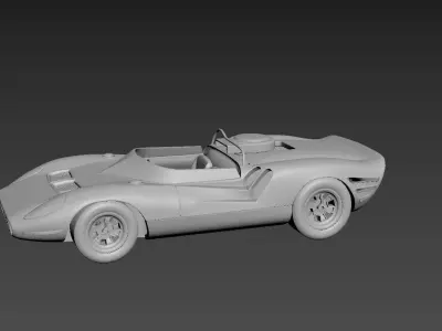 Mecom Hussein MK I 1964 Can Am  3D print model