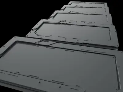 Screen Plate 3D model