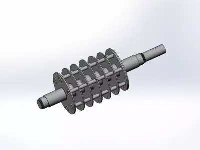PET COKE PULVARISER  3D model