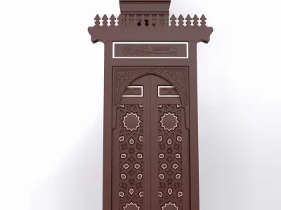 mosque pulpit 3D model