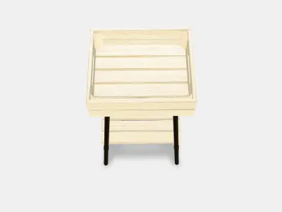 VANILLA ROD Plant stand 1 Low-poly 3D model