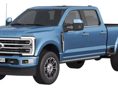 F-350 Super Duty Limited Edition 2024 3D model