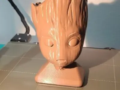 Groot Flower Free 3D print model
