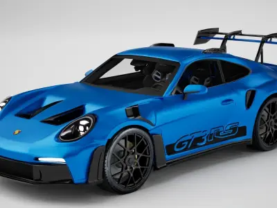 Porsche 911 GT3 RS 992 2023 3D model