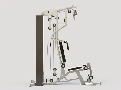 Gym Station 3D model