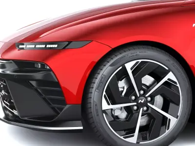 Hyundai Ioniq 6 N-Line 2026 3D model