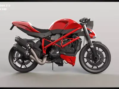 Ducati motorcycle 3D model