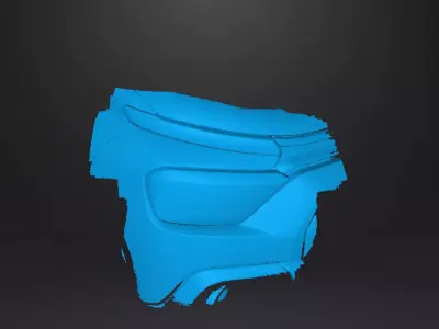 Citroen car 3D model purchase