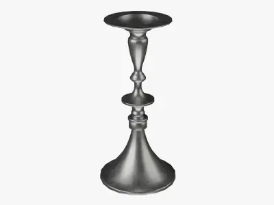 Candle Holder Low-poly 3D model