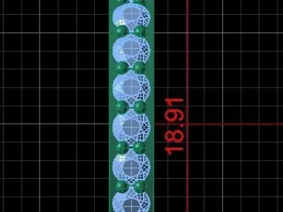 Classic round earrings 3D print model