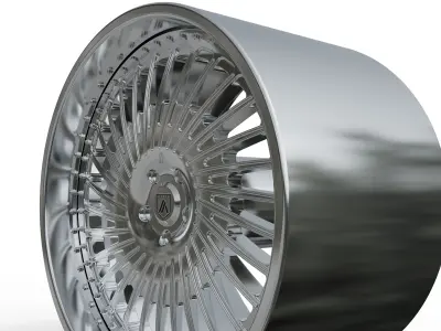 ASANTI AF872 WHEEL  3D print model