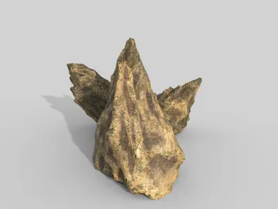 Aquarium Stones V1 3D model