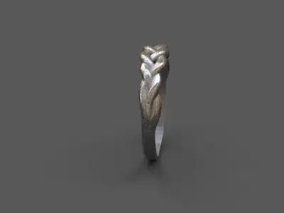 High-Quality 3D Ring Model Low-poly 3D model get