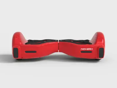 H1 HOVERBOARD Low-poly 3D model