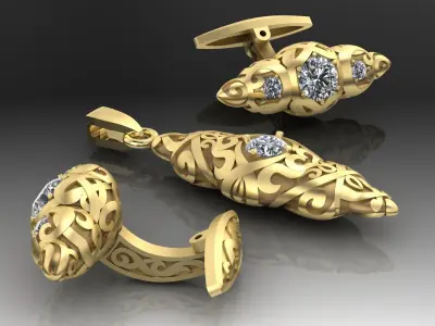 Headset with Patterns 3D print model