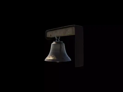  antique bell 3D model