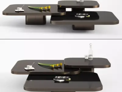 Bow Coffee Tables and Side Tables Classicon 3D model