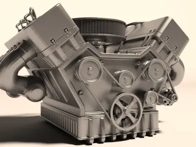 engine for 3DPrint 3D print model