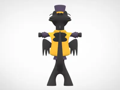 Hat Kid Toothless Smug Dancin 3D model