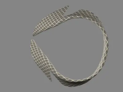 Dress collars scarves and necklaces decorated 3d models 3D model get