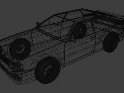 Audi Ur Quattro 1991 3D model