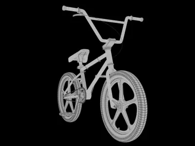 BMX Bicycle 3D model