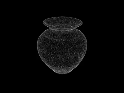 Anydrafts Jar 04 Low-poly 3D model